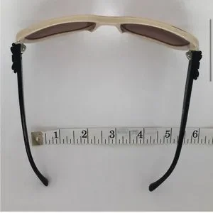 CHANEL | Accessories | Chanel Sunglasses Beigeblack Bows  display picture 2